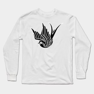 Tradtional Swallow Long Sleeve T-Shirt